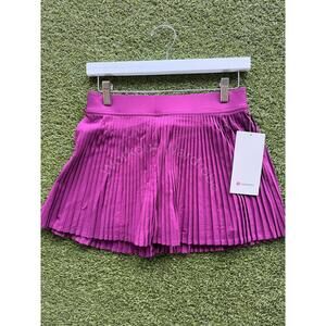 RePleat High-Rise Pleated Tennis Skirt - Ultra Plum